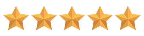 5 out of 5 stars on Google